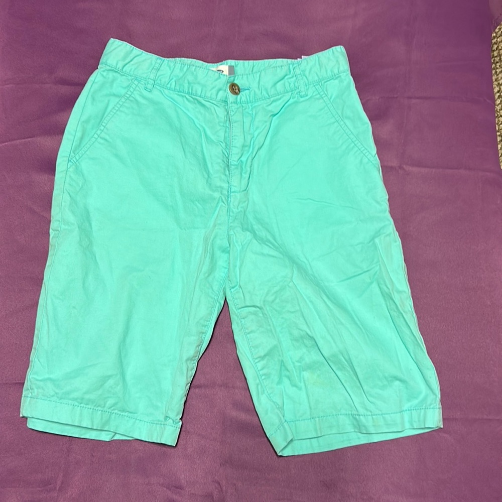 Turquoise Old Navy Chino shorts
